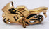 Brass Toy Bike Miniature For Children Toy 0.48Kg